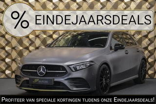 Mercedes-Benz A-klasse A180d AMG Edition 1 Panoramadak Widescreen Sfeerverlichting Camera 19" LMV Stoelverwarming