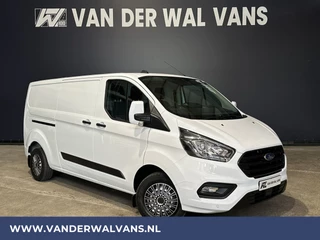 Ford Transit Custom 2.0 TDCI 131pk L2H1 Euro6 Airco | LED | Cruisecontrol | Verwarmde voorruit Parkeersensoren, Bijrijdersbank, 2800kg trekvermogen