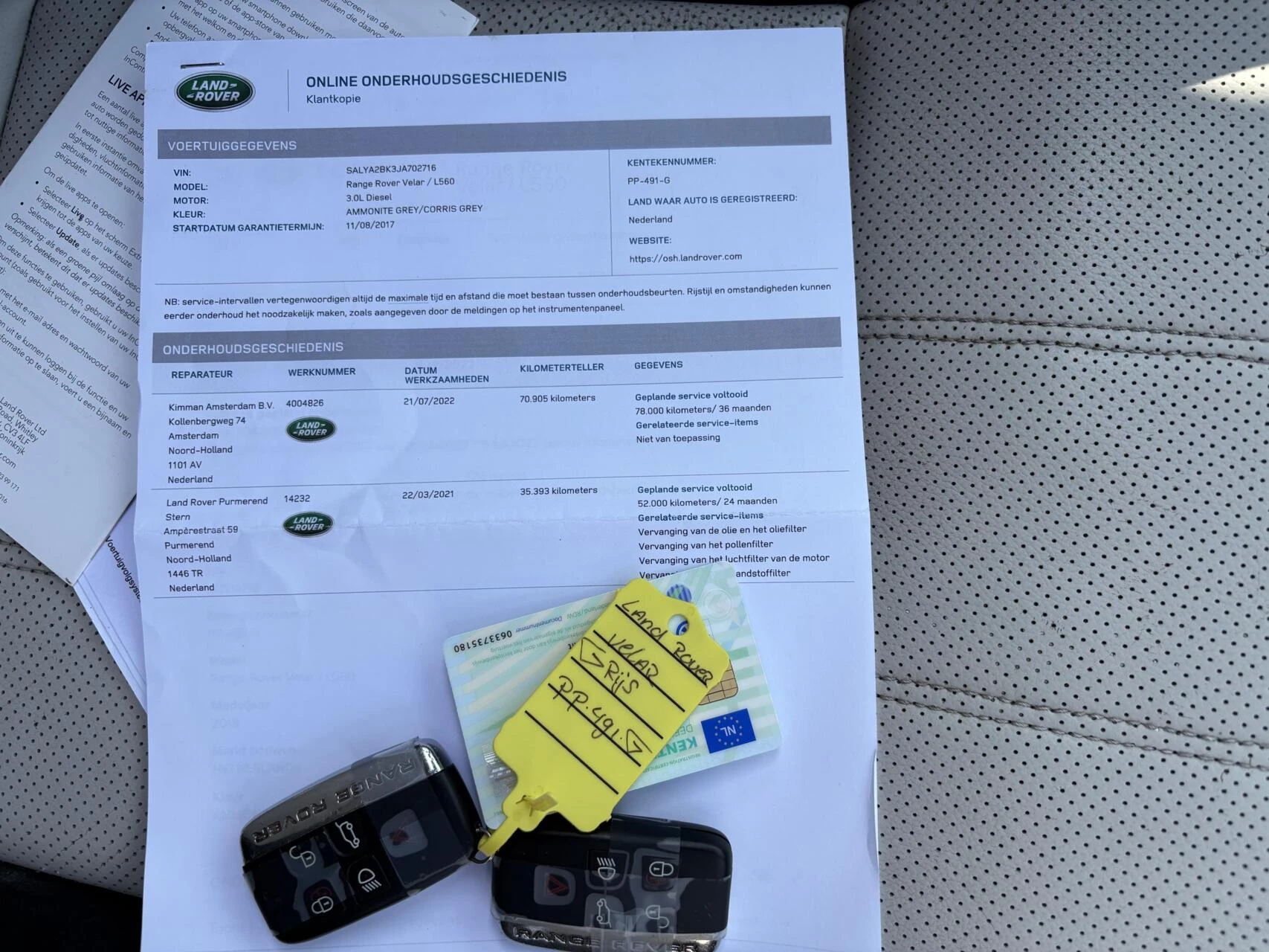 Hoofdafbeelding Land Rover Range Rover Velar