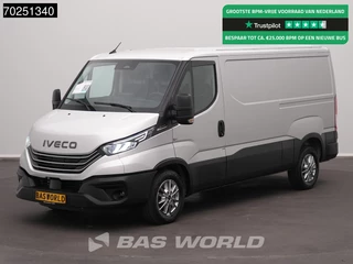 Iveco Daily 35S21 BPM VRIJ! 3.0L Automaat L2H1 210PK Laag Dak 2025-Model 3,5t Trekhaak ACC Navi LED Camera Parkeersensoren Euro6 L2 8m3 Airco Trekhaak