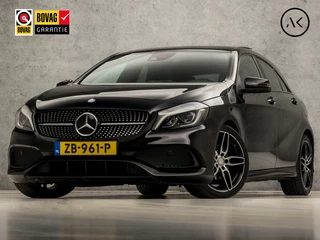 Mercedes-Benz A-Klasse 200 AMG Sport 157Pk Automaat (SCHUIFDAK, NAVIGATIE, MEMORY SEATS, LEDER/ALCANTARA, STOELVERWARMING, RODE GORDELS, HARMAN/KARDON, ADAPTIVE CRUISE, CLIMATE, GETINT GLAS, NIEUWSTAAT)
