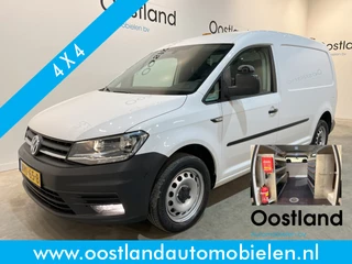 Volkswagen Caddy 2.0 TDI L2H1 BMT 4Motion Maxi 150 PK Automaat Servicebus / Inrichting / 220V. / Euro 6 / Airco / Cruise Control / Camera / Trekhaak / CarPlay / Navigatie / 90.500 KM !!