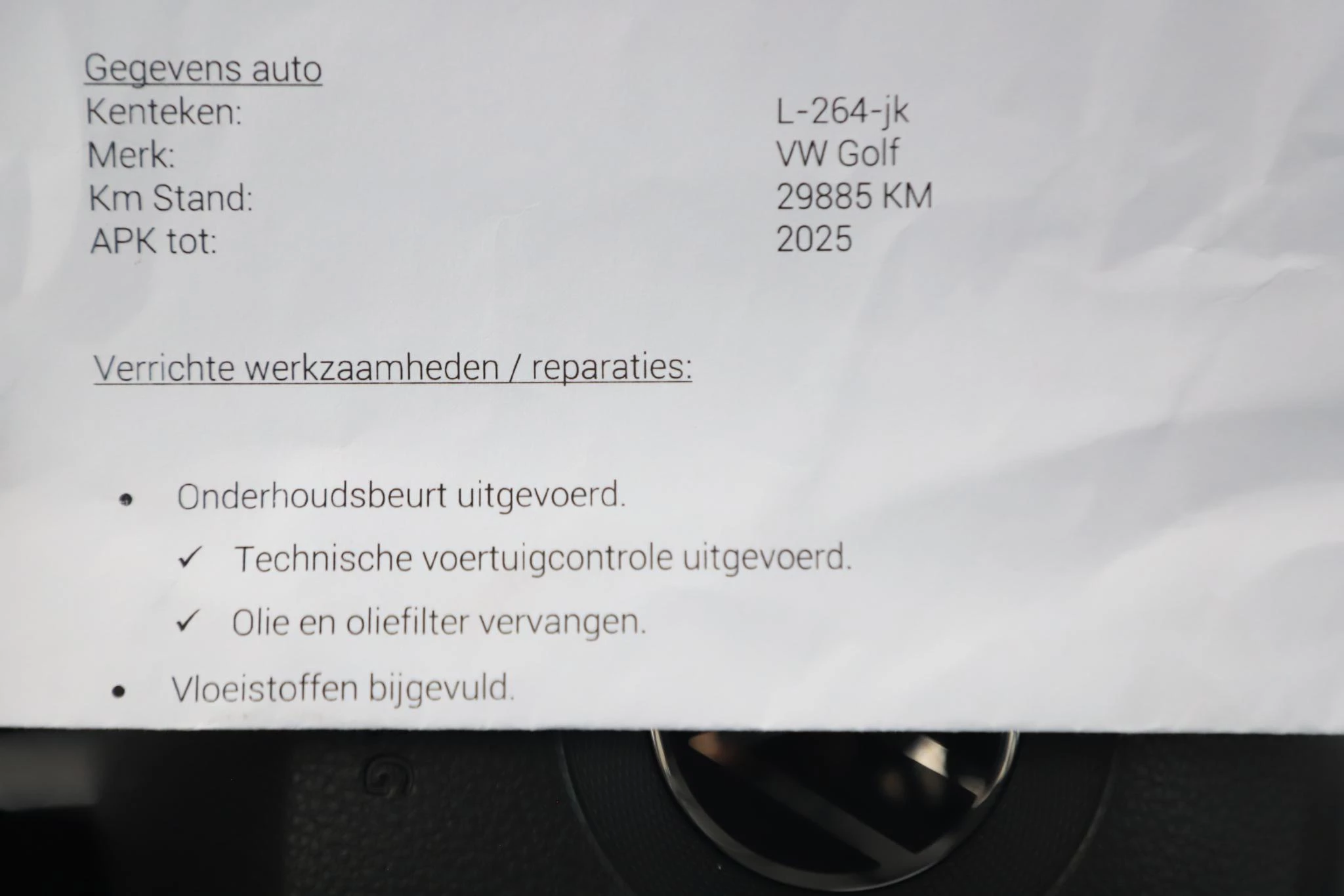 Hoofdafbeelding Volkswagen Golf