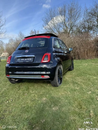 Fiat 500 1.2 ltr. van 2016 met schuifdak