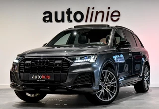 Audi Q7 55 TFSI e quattro S-Line. BTW, Pano, Laser, HUD, 360 3D, ACC, Sfeer, Dodeh, Memory, 22", CarPlay, Stuurvw!