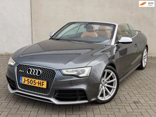 Hoofdafbeelding Audi RS5 Audi RS5 Cabriolet 4.2 FSI Quattro Exclusive Cognac leder Camera