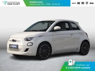 Fiat 500e 3+1 Icon 42 kWh | Uit voorraad leverbaar | Pack Winter | 17" | Style Pack | Subsidie € 2.000,- *