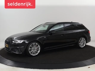 Audi A4 40 TFSI Sport S Line Black Edition |  Stoelverwarming | Adaptive cruise | Keyless | Virtual Cockpit | Carplay | Half leder | Navigatie | Full LED | 19'' | Sportstoelen | Sfeerverlichting