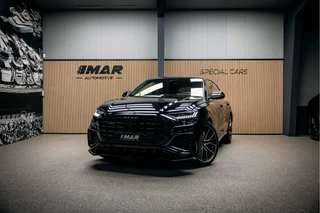 Hoofdafbeelding Audi Q8 Audi Q8 55 TFSI e quattro Pro Line S Goed uitgevoerde Q8 55 TFSI met ABT exterieur pakket