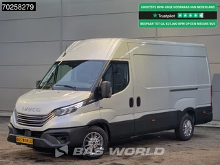 Iveco Daily 35S21 3.0L Automaat 2x Schuifdeur 210PK L3H2 2025-Model 3,5t Trekvermogen ACC LED CarPlay Camera Parkeersensoren Euro6 L2 12m3 Airco