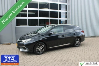 Toyota Auris Touring Sports 1.8 Hybrid Lease pro | Beige Leer | Panoramadak | Full Led | Parkeersensoren.