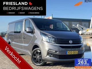 Fiat Talento 1.6 MJ EcoJet L2H1 125pk Dubbele Cabine VERKOCHT ! ! !