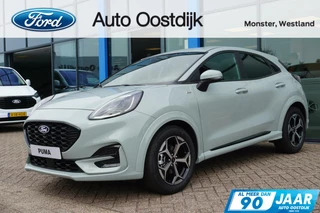 Hoofdafbeelding Ford Puma Ford Puma 1.0 EcoBoost Hybrid ST-Line 125PK NIEUW MODEL!! Rijklaarprijs Camera Winterpack Navi Climate Cruise Parkeersensoren *Moderne Kleur*