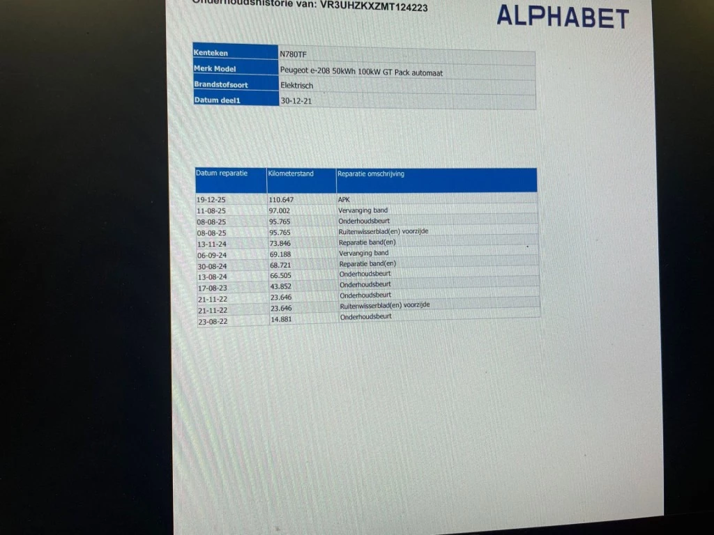 Hoofdafbeelding Peugeot e-208