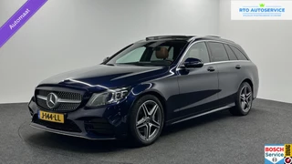 Mercedes C-klasse Estate 200 Business Solution AMG LEER PANO.