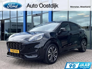 Ford Puma 1.0 EcoBoost Hybrid ST-Line 125PK Automaat Winterpack Navi Cruise Full-LED Privacy Glass 17'' Inch Velgen *Sportief*