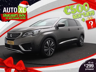 Peugeot 5008 1.2 131 PK Premium 7-Pers Trekhaak Camera Dodehoek LMV 19'