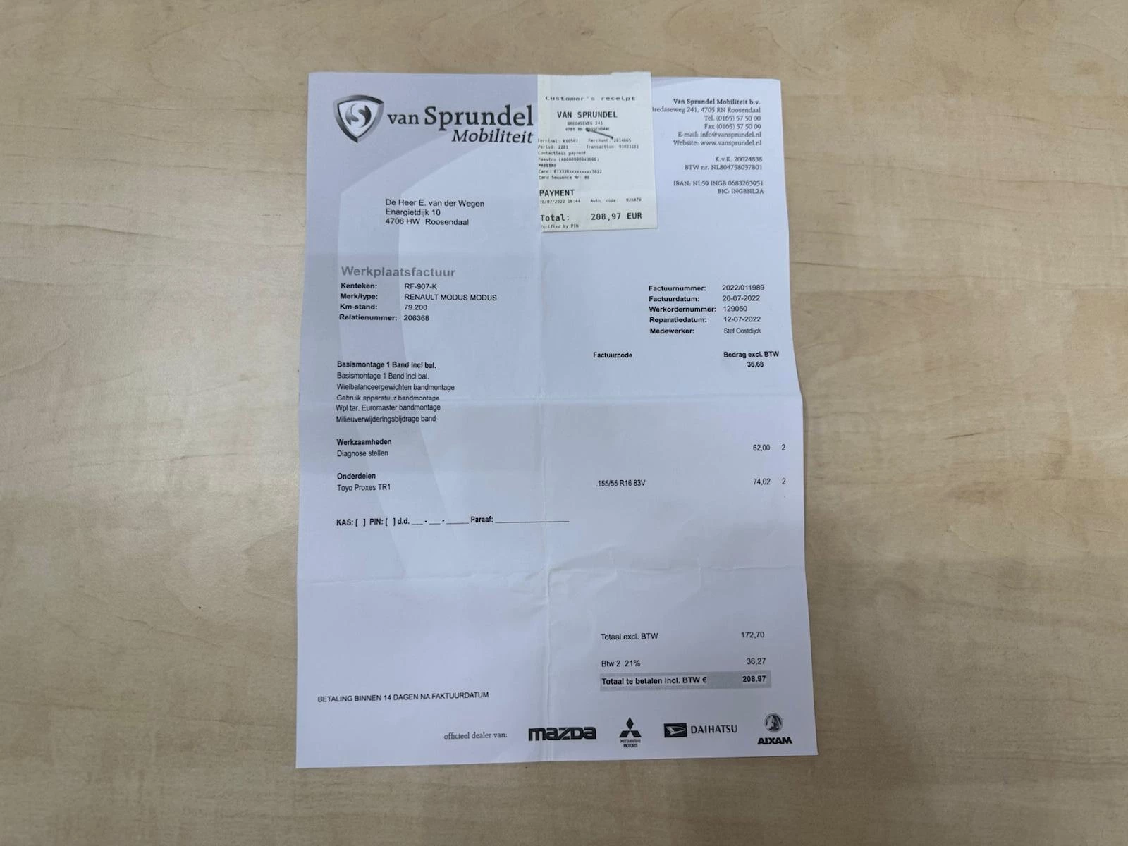 Hoofdafbeelding Renault Modus