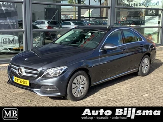 Hoofdafbeelding Mercedes-Benz C-Klasse Mercedes C-klasse 180, navi, cruise, led verlichting, trekhaak, nette auto