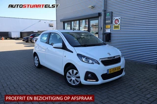 Peugeot 108 1.0 e-VTi Active 1e Eigenaar | Volledig Onderh | NAP | BTW | Airco | Bluetooth | LED | Elek Ramen | Premium Pack | Start/Stop | Hill-Hold
