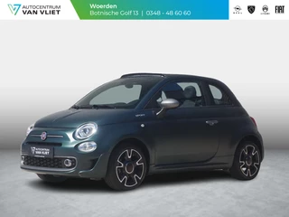 Fiat 500 C 1.0 Hybrid Sport Clima | PDC | Apple Carplay | 16" | Mat Groen