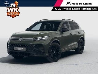 Volkswagen Tiguan R-Line Edition 1.5 eHybrid 272 PK 6 versn. DSG · Black Style Pakket · Panoramaschuif-kanteldak · Trekhaak inklapbaar, met elektrische ontgrendeling, incl. aanhangermanoeuvreerhulp Trailer Assist · · Prijs is inclusief inruilpremie ·