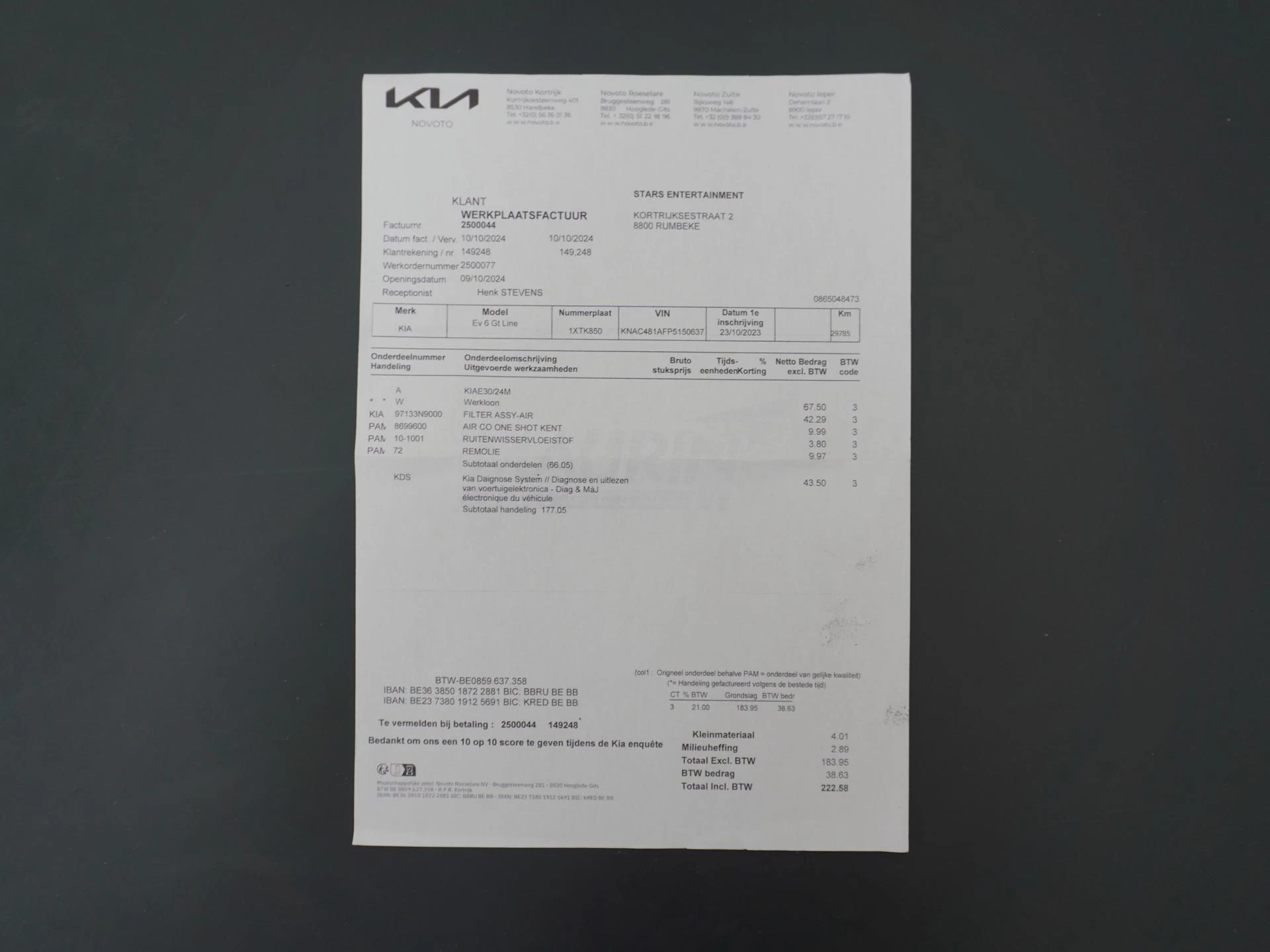 Hoofdafbeelding Kia EV6