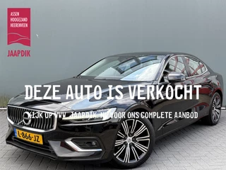 Volvo S60 BWJ 2021 2.0 B4 198 PK Inscription AUTOMAAT | NIEUW BINNEN ! | LEDER | STOELVERW. | MEMORYSTOELEN | FULL LED | NAVI | CLIMA | CRUISE | APPLE & ANDROID | LMV | PDC