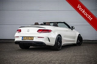 Mercedes C-klasse Cabrio AMG 63 S Edition 1 | Burmester | Performance | Surround View | Designo | 20 inch |