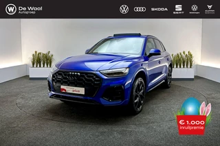 Audi Q5 55 TFSI e 367pk S tronic S Edition | S line, Panoramadak, Trekhaak Zwenkbaar, B&O, 20" LM Velgen |
