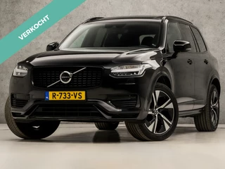 Volvo XC90 2.0 T8 Recharge AWD R-Design Inscription 7 Persoons 391Pk Automaat (PANORAMADAK, MEMORY SEATS, HARMAN/KARDON, 360 CAMERA, TREKHAAK, LEDER, STUUR/STOELVERWARMING, ZWART HEMEL, ADAPTIVE CRUISE, KEYLESS, NIEUWSTAAT)