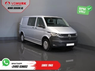 Volkswagen Transporter T6.1 2.0 TDI 150 pk L2 DC Dubbel Cabine 4Motion/ 4x4/ Standkachel/ 2.5t Trekverm./ Cruise/ 4-motion