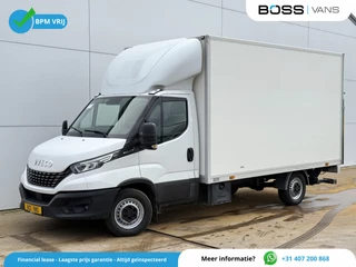 Iveco Daily 35S16 2.3 Automaat Laadklep LED Climate Control Cruise Control Standkachel Camera Navigatie Koffer Bakwagen Meubelbak