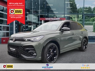 Volkswagen Tiguan 1.5 eTSI R-LINE TREKHAAK/LEDER/PANO-DAK/CAMERA/ELEK-KLEP/ACC/HUD/MEM/STOELVERW