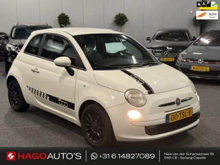 Fiat 500 0.9 TwinAir AIRCO/NAVI/CARPLAY/ELEK-RAMEN/HALF-LEDER/NAP/APK