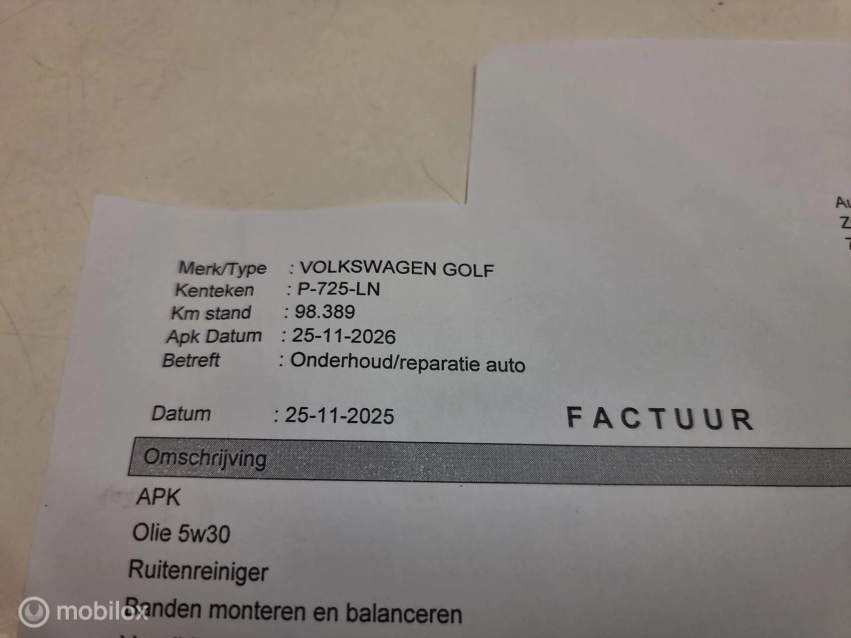 Hoofdafbeelding Volkswagen Golf