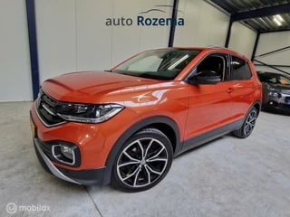 Volkswagen T-Cross 1.0 TSI R-Style 6 Bak,Ecc,Navi,Haak Uitz Mooi