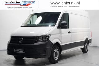 Volkswagen Crafter 2.0 TDI 140 pk L3H3 Airco, Geveerde Stoel Cruise Control, PDC V+A, 3-Zits, Nieuw 2023