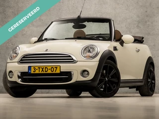 MINI Cooper Cabrio Mini 1.6 Pepper (NAVIGATIE, NAP, CLIMATE, STOELVERWARMING, LEDEREN SPORTSTOELEN, LM VELGEN, CRUISE, BLUETOOTH, NIEUWE APK, NIEUWSTAAT)