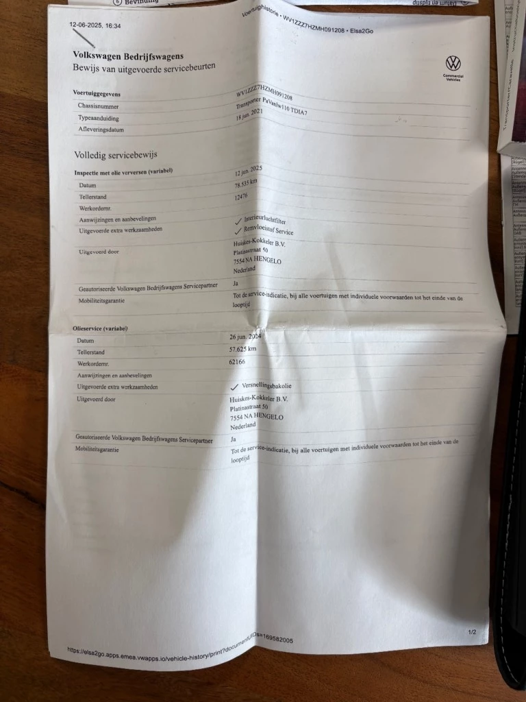 Hoofdafbeelding Volkswagen Transporter