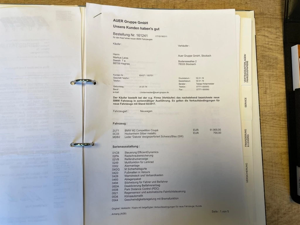 Hoofdafbeelding BMW M2