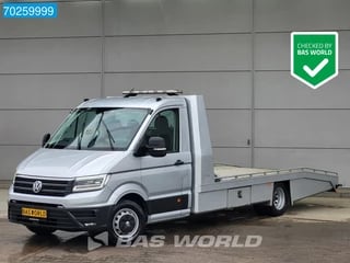 Hoofdafbeelding Volkswagen Crafter Volkswagen Crafter 177pk Tijhof Autotransporter VB Airsuspension Lier LED Oprijwagen Cartransporter Airco Trekhaak Cruise control