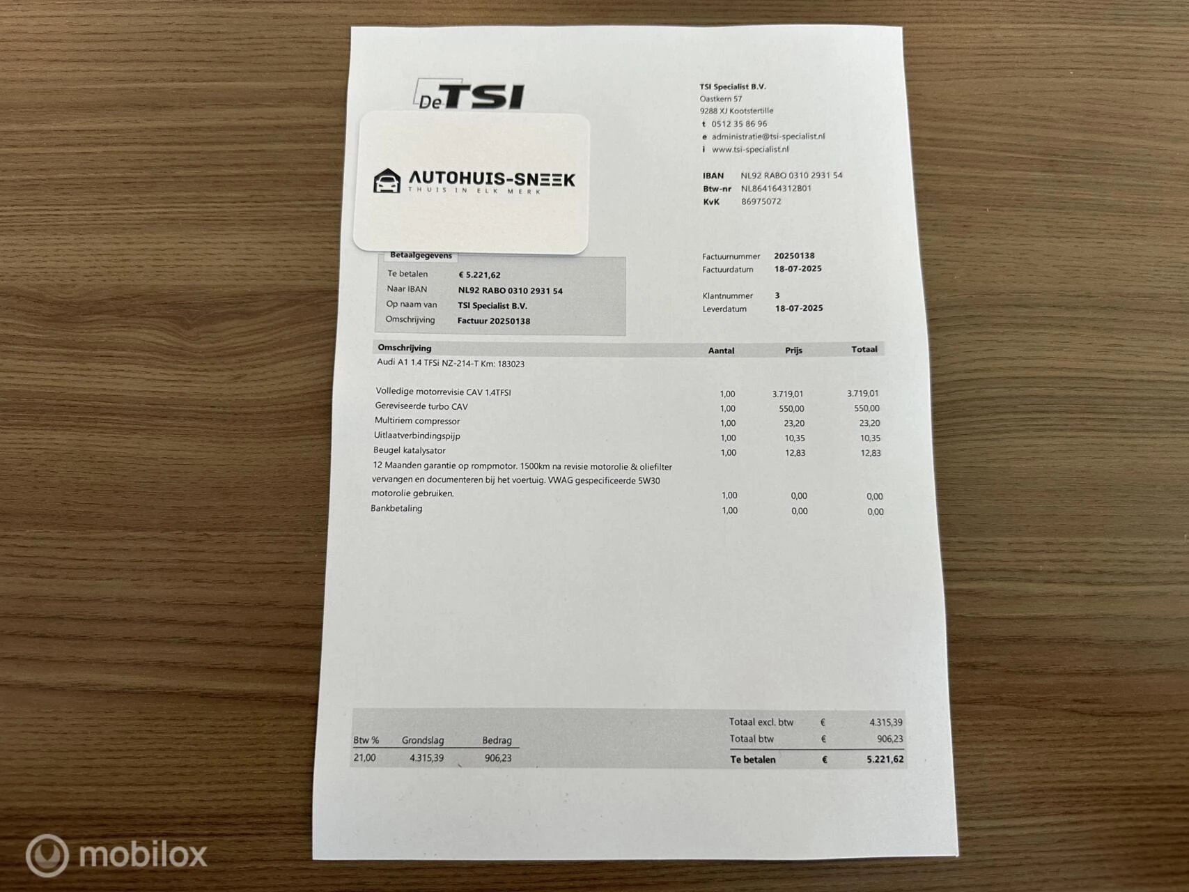 Hoofdafbeelding Audi A1