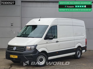 Volkswagen Crafter 102pk L3H3 Trekhaak Navi Airco Parkeersensorenv+ Euro6 L2H2 Airco Trekhaak