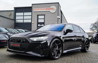 Audi RS6 Avant RS6 TFSI Quattro | B&O Advanced | Dynamic PLUS pakket | Keramisch | 360cam | HuD | Competition Velgen | Nightvision