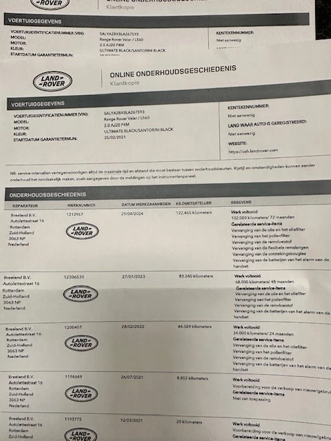 Hoofdafbeelding Land Rover Range Rover Velar