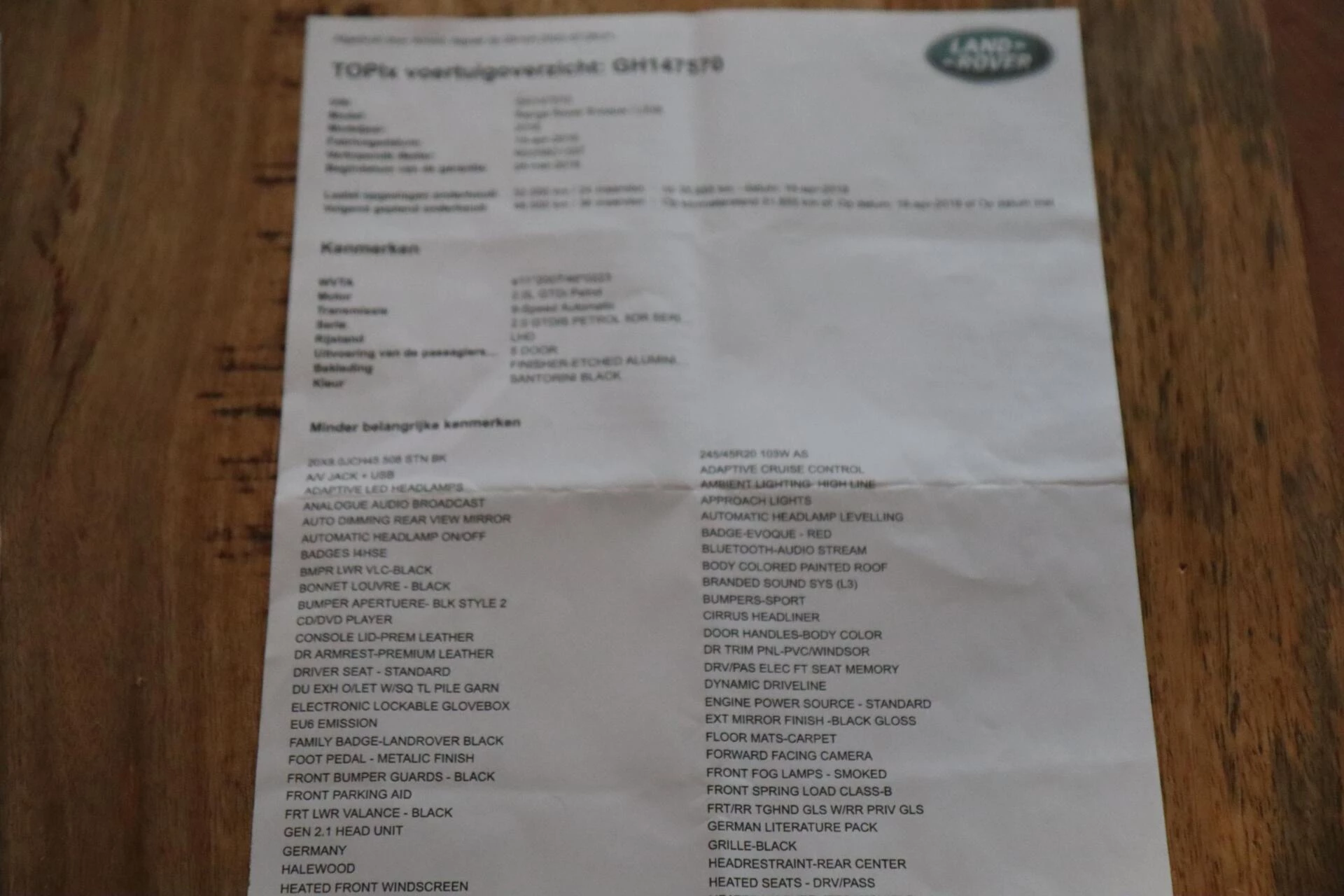 Hoofdafbeelding Land Rover Range Rover Evoque