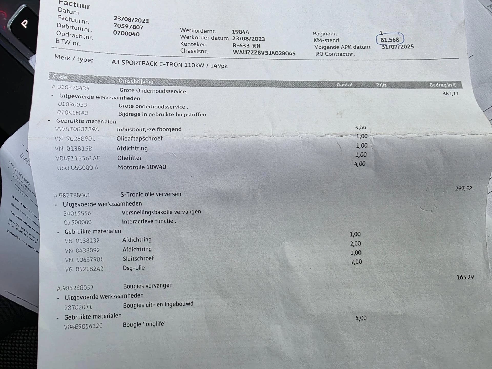 Hoofdafbeelding Audi A3