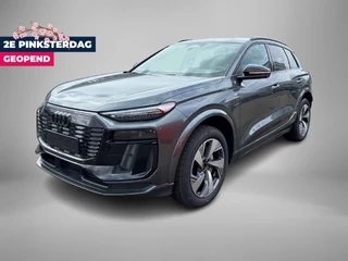 Audi Q6 e-tron S edition 83 kWh 252 PK · Adaptieve luchtvering · Glazen panoramadak · Tech pro