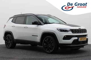 Jeep Compass 4xe 240 Plug-in Hybrid Electric Upland Leder/Stof, Two-Tone, ACC, Camera, Apple Carplay, DAB, 18''